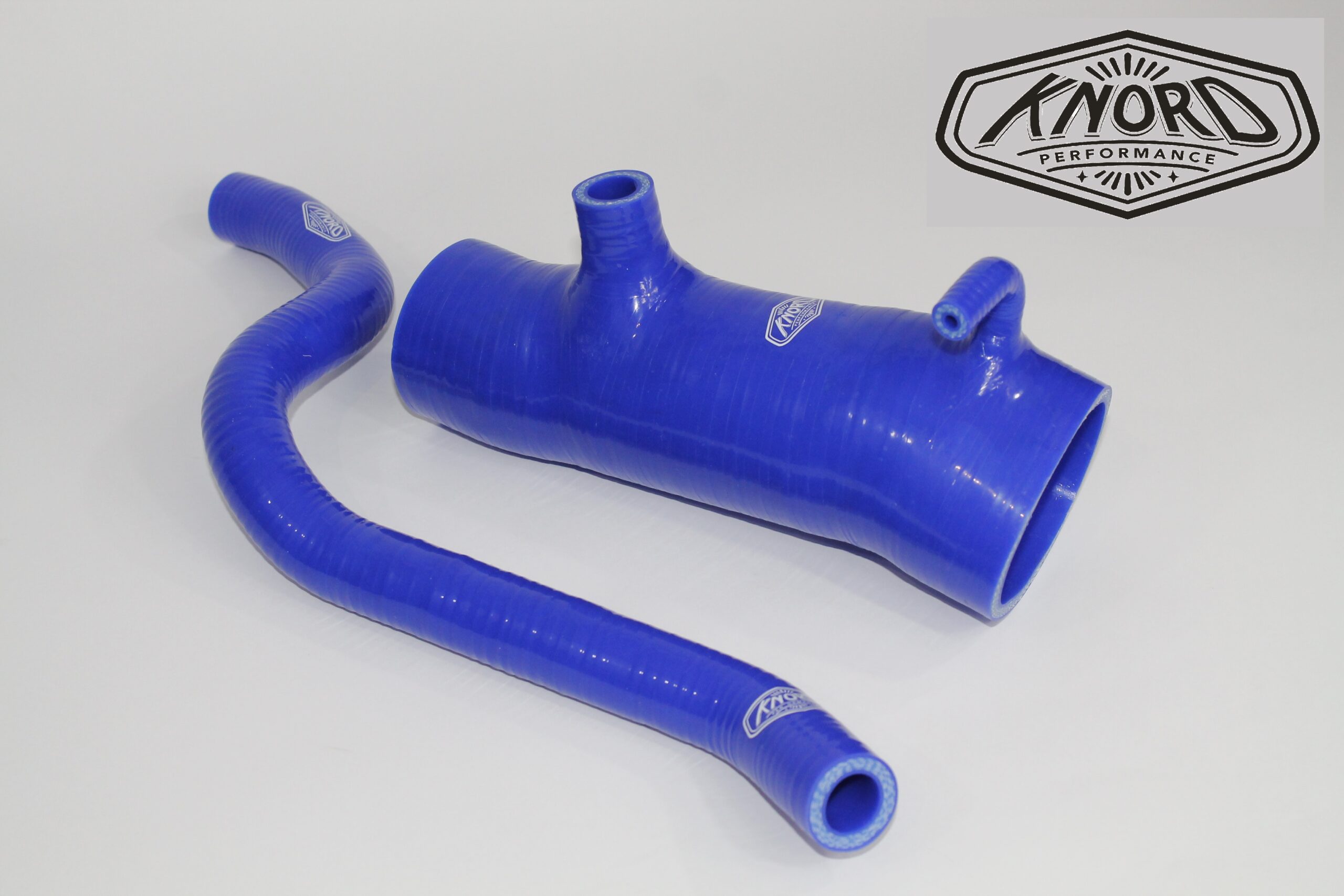 BLUE TURBO TO AIR BOX AND OIL BREATHER SILICONE BOOST HOSE KIT FOR DISCOVERY 2 TD5