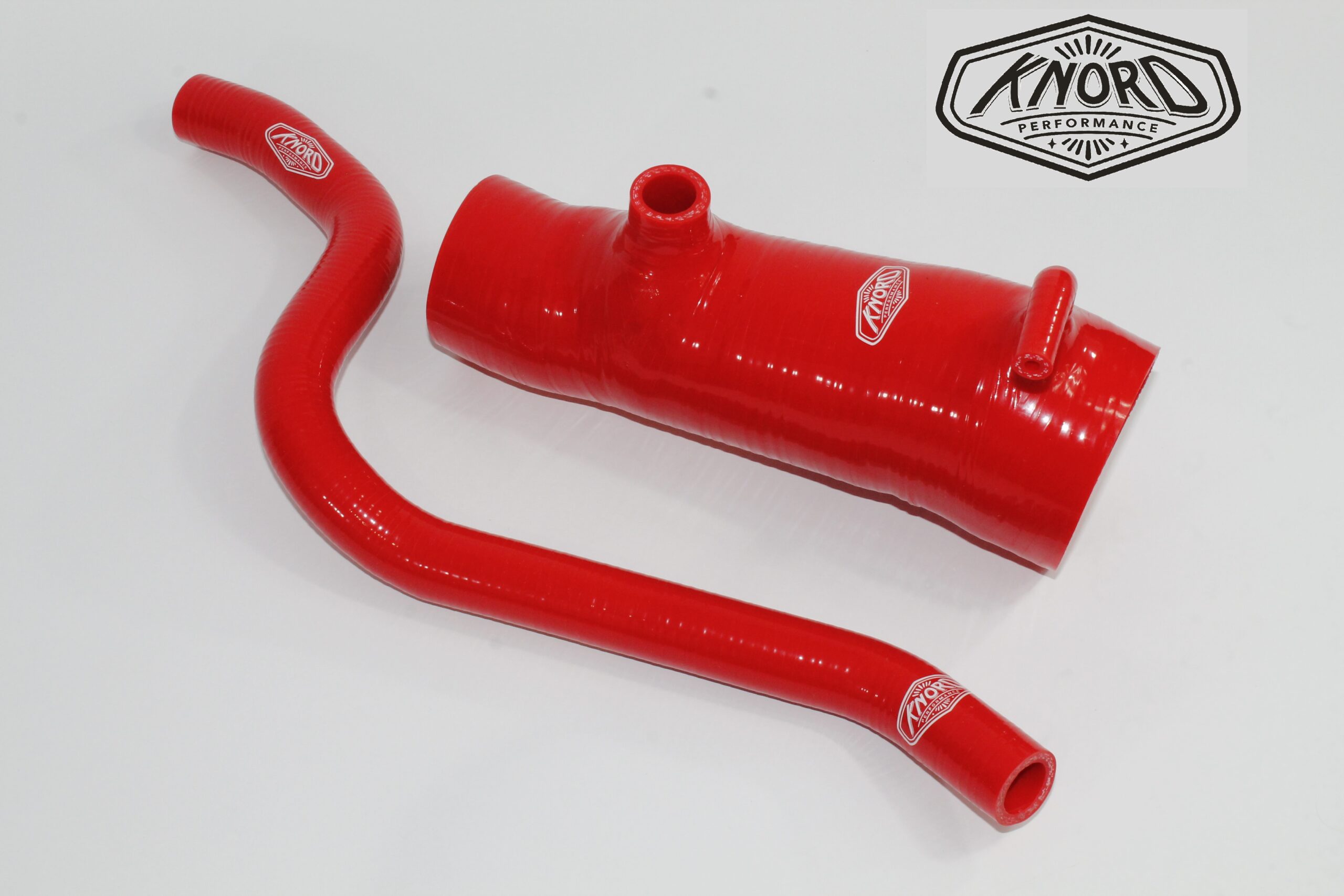 RED TURBO TO AIR BOX AND OIL BREATHER SILICONE BOOST HOSE KIT FOR DISCOVERY 2 TD5