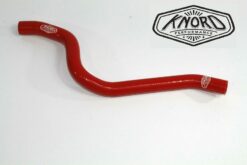 RED SILICONE ENGINE OIL BREATHER HOSE FOR DEFENDER TD5