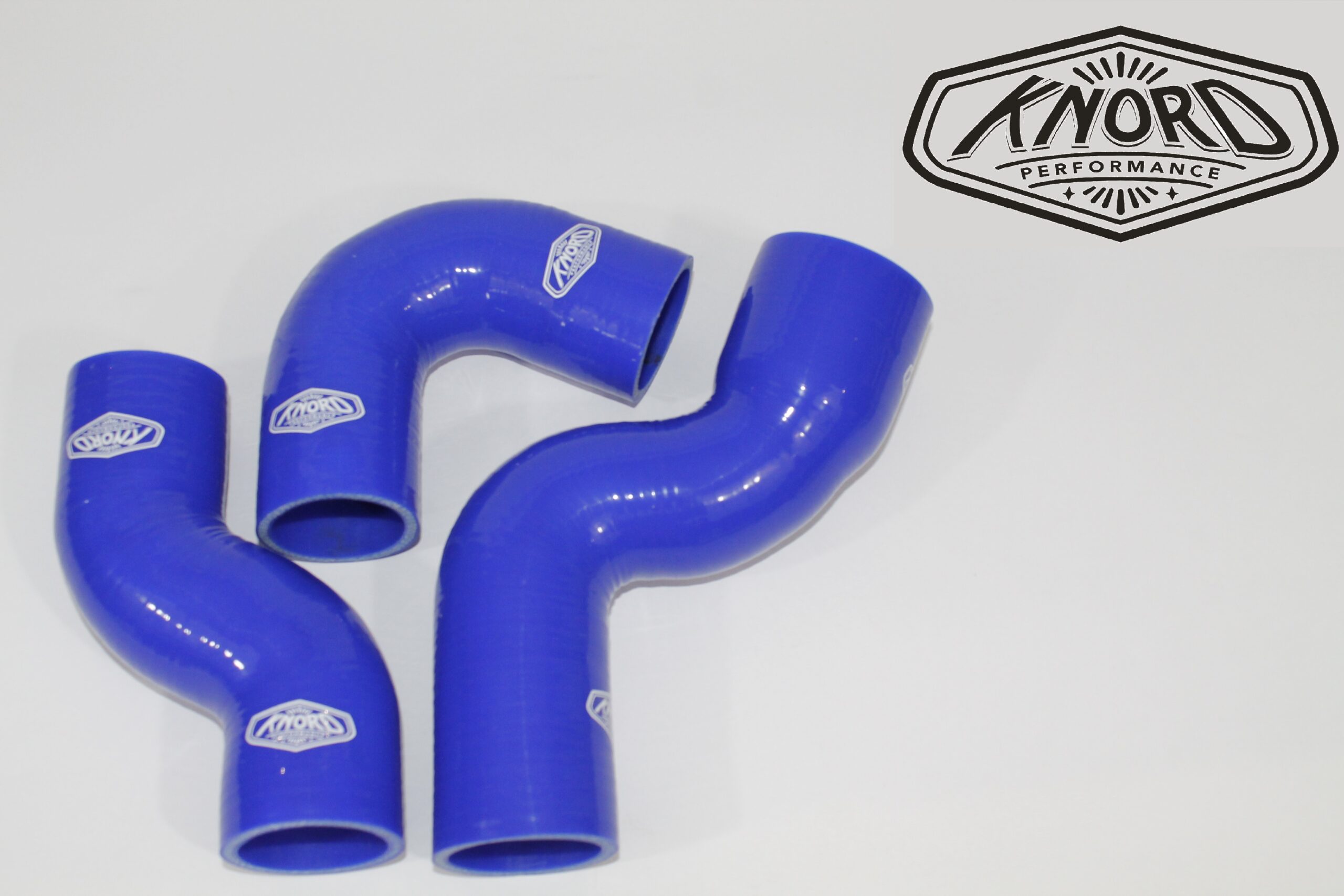 BLUE SILICONE TURBO INTERCOOLER BOOST HOSE KIT FOR DEFENDER TD5 - Image 2