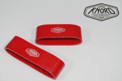 MINI COOPER S R53 02-06 SILICONE INTERCOOLER HOSES SNOOT BOOTS RED
