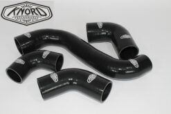 BLACK SILICONE INTAKE BOOST HOSE KIT FOR RANGE ROVER L322 3.0L TD6