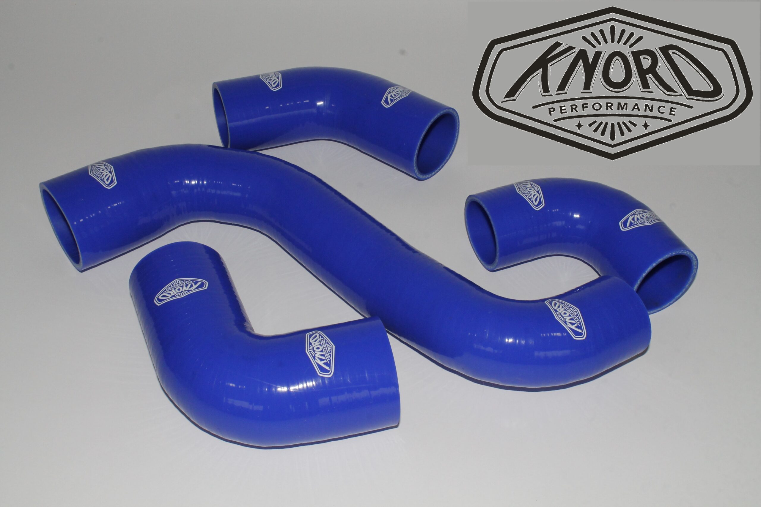 BLUE SILICONE INTAKE BOOST HOSE KIT FOR RANGE ROVER L322 3.0L TD6 - Image 2