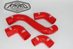 RED SILICONE INTAKE BOOST HOSE KIT FOR RANGE ROVER L322 3.0L TD6