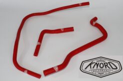 RED SILICONE COOLANT EGR COOLER HOSE SET FOR DISCOVERY 2 TD5 15P/16P