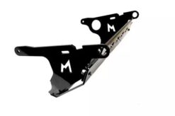 TERRAFIRMA BLACK ALLOY STEERING GUARD WITH RECOVERY POINTS FOR DEFENDER RHD