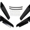 TERRAFIRMA GLOSS MUD DEFLECTORS SET OF 4 FOR DEFENDER 110