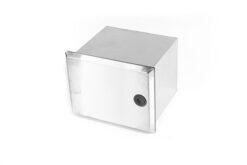 STAINLESS STEEL SIDE LOCKER LH STORAGE LOCKER FOR DEFENDER