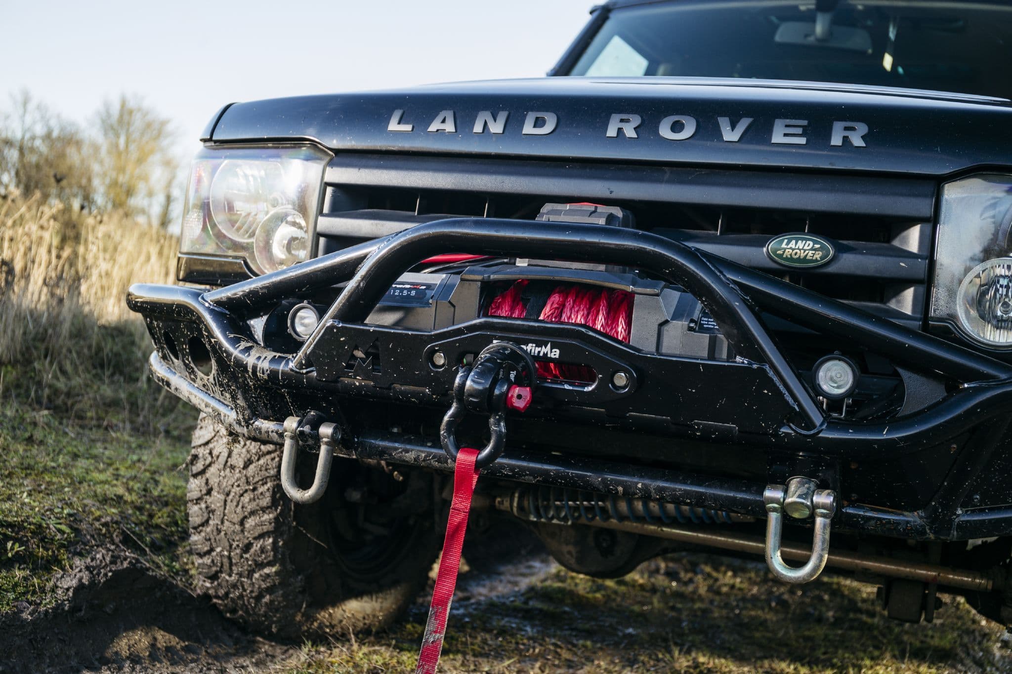 TERRAFIRMA RAID STYLE FRONT WINCH BUMPER FOR DISCOVERY 2 - Image 9