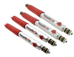 TERRAFIRMA FRONT + REAR 4 STAGE ADJUSTABLE STANDARD TRAVEL SHOCK ABSORBERS DEFENDER