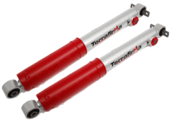 TERRAFIRMA 4 STAGE ADJUSTABLE STANDARD TRAVEL FRONT SHOCK ABSORBERS FOR DISCOVERY 2