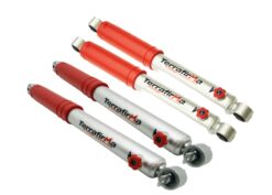 TERRAFIRMA STANDARD TRAVEL FRONT + REAR 4 STAGE ADJUSTABLE SHOCK ABSORBERS FOR DISCOVERY 2