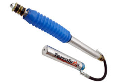 TERRAFIRMA +5'' FRONT or REAR 8 STAGE ADJUSTABLE REMOTE RESERVOIR SHOCK ABSORBERS FOR DISCOVERY 1