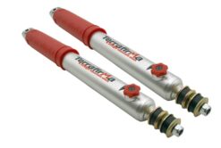 TERRAFIRMA 4 STAGE ADJUSTABLE +2" SHOCK ABSORBERS FRONT x2 FOR RANGE ROVER P38