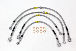 GOODRIDGE STAINLESS STEEL +2" EXTENDED BRAKE HOSES FOR DISCOVERY 2