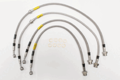 GOODRIDGE STAINLESS STEEL + 5" EXTENDED BRAKE HOSES FOR DISCOVERY 2