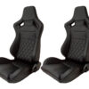 SPORT FRONT SEATS IN BLACK PAIR FOR DEFENDER