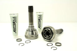 HEAVY DUTY FRONT CV JOINTS WITH ABS MODELS x2 FOR DISCOVERY 1
