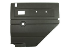DARK GREY RH REAR DOOR CARD PUSH BUTTON MANUAL WINDOWS FOR DEFENDER UPTO 07