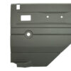 LIGHT GREY RH REAR DOOR CARD PUSH BUTTON MANUAL WINDOWS FOR DEFENDER UPTO 07