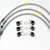 GOODRIDGE +2" EXTENDED BRAKE HOSE KIT FOR DEFENDER NON ABS 2004 ONWARDS