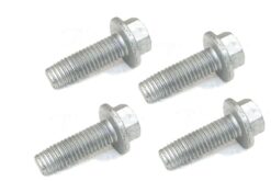 FRONT SHOCK ABSORBER LOWER FIXING BOLTS x4 FOR DISCOVERY 2