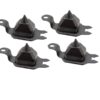 FRONT OR REAR AXLE BUMP STOPS x4 FOR DISCOVERY 2 