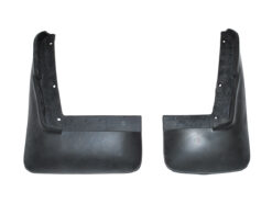 REAR MUDFLAPS PAIR FOR RANGE ROVER P38 WITH SINGLE EXHAUST TAIL PIPE