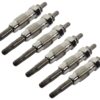GLOW PLUG HEATER SET x6 FOR RANGE ROVER P38 2.5 DIESEL