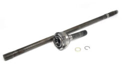 FRONT LH DRIVE SHAFT AND CV JOINT KIT 24 SPLINES FOR DEFENDER