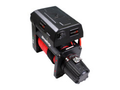 TERRAFIRMA TWIN MOTOR HIGH SPEED 12000LB WINCH WITH 50M SYNTHETIC ROPE
