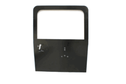 REAR SAFARI DOOR WITH SPARE WHEEL CARRIER FOR DEFENDER 90 110 1995 - 2001