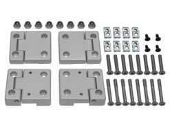 ALUMINIUM FRONT DOOR HINGE KIT FOR DEFENDER