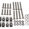 STAINLESS STEEL FRONT DOOR HINGE BOLT KIT FOR DEFENDER