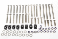 4 DOOR STAINLESS STEEL HINGE BOLTS KIT FOR DEFENDER
