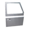 ALUMINIUM FRONT RIGHT HAND DOOR SKIN PUSH BUTTON TYPE HANDLE FOR DEFENDER