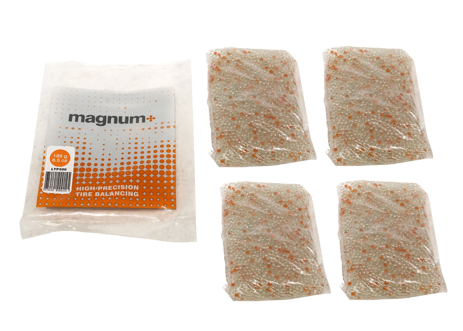 MAGNUM HIGH PRECISION TYRE BALANCING BEADS x4 LTP200 185G BAGS