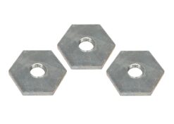 SPARE WHEEL CARRIER ALLOY WHEEL SPACER NUTS FOR DEFENDER