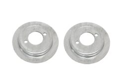 FRONT OR REAR GALVANIZED COIL SPRING SEAT MOUNTS x2 FOR DEFENDER 90