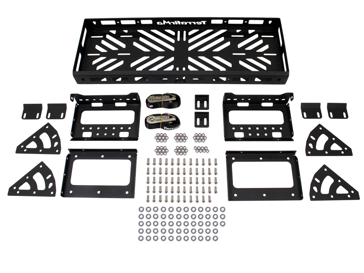 TERRAFIRMA SPARE WHEEL MOUNTED CARGO SHELF FOR DEFENDER - Image 6