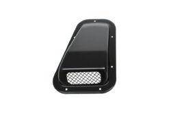LEFT HAND SIDE RAISED WING TOP AIR INTAKE GRILL BLACK STEEL FOR DEFENDER 