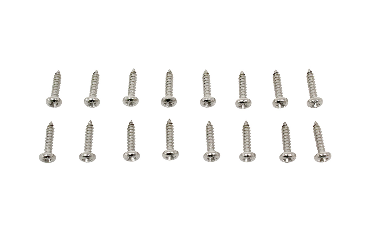 STAINLESS STEEL SIDE LIGHT, INDICATORS AND BRAKE LIGHT SCREWS FOR ROVER DEFENDER