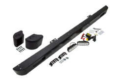 FRONT BUMPER WITH INTEGRATED LED RUNNING LIGHTS AND BUMPER CAPS FOR DEFENDER 