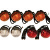SIDE STOP TAIL AND INDICATOR LIGHT SET FOR DEFENDER UP TO 1994 