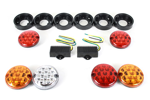 95mm NAS STYLE LED REAR LIGHT UPGRADE KIT FOR DEFENDER