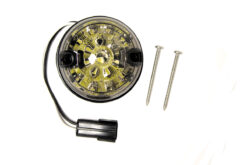 WIPAC 73MM SMOKED FRONT LED SIDELIGHT FOR DEFENDER
