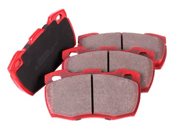 Premium Ceramic Brake Pads - Front - With Vented Discs