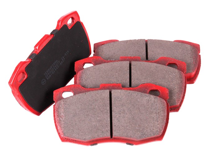 Premium Ceramic Brake Pads - Front - With Vented Discs - Image 2