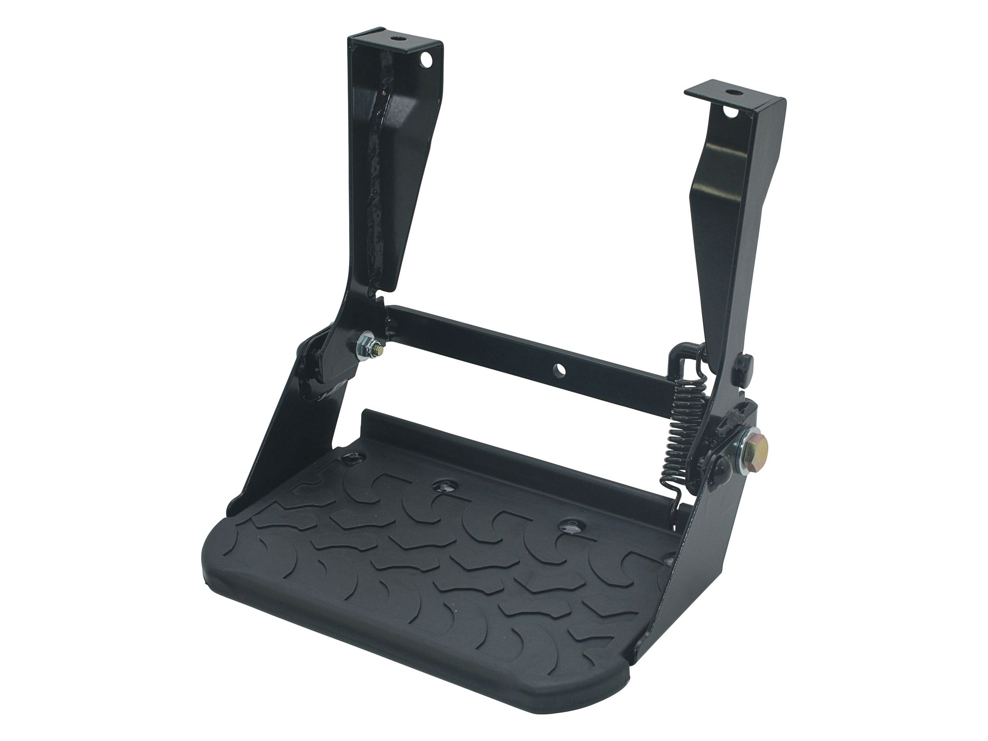 Side Flip Step - With Rubber Tyre Tread Top - Image 2