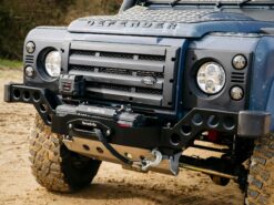 TERRAFIRMA SKELETON CRANKED WINCH BUMPER FOR DEFENDER WITH AC